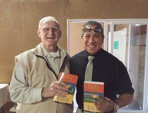 Delivering Bibles to Pastor Miguel Lopez of Comunidad 